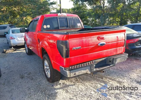 2012 Ford F-150 Lariat из США, поврежденный, VIN 1FTFW1ETXCFA01613